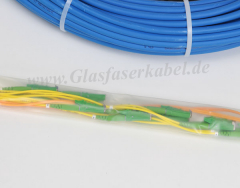LWL Kabel 12 Adern, Singlemode, 12E OS2, E2000/APC